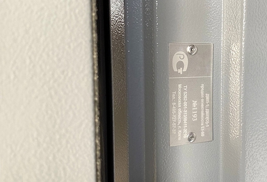 Двупольная противопожарная дверь со стеклом ДПМО 02/60 (EI 60) — №02 (NEW)