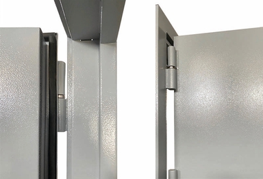 Однопольная глухая противопожарная дверь со звукоизоляцией ДПМ 01/60 (EI 60) — №01 (NEW)