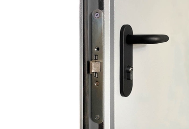 Двупольная противопожарная дверь со стеклом ДПМО 02/60 (EI 60) — №02 (NEW)